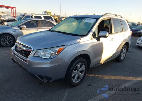 2016 Subaru Forester 2.5I Premium из США, поврежденный, VIN JF2SJADC7GH510407